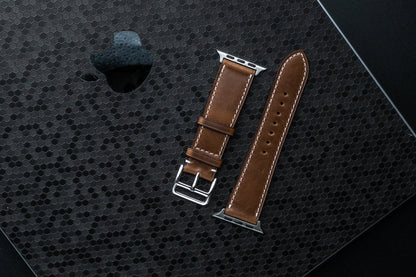 Vegetable Tanned Italian Leather Strap