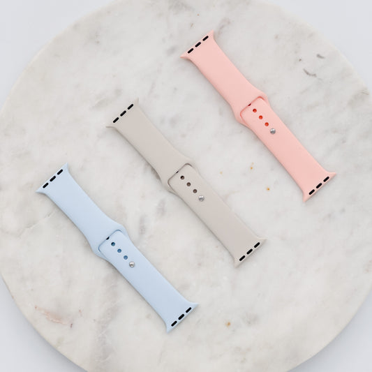 Silicone Sports Bundle | Grapefruit, Antique White ,Sky Blue | 38/40/41 | Medium/Large