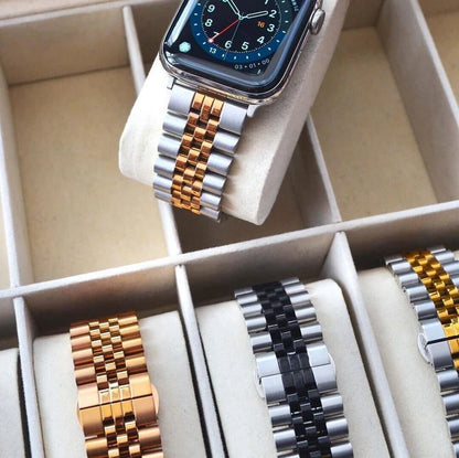 Luxury Stainless Steel Jubilee Bracelet for Apple Watch