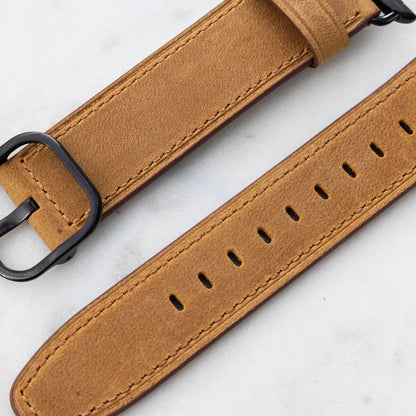 Retro Leather Strap for Apple Watch